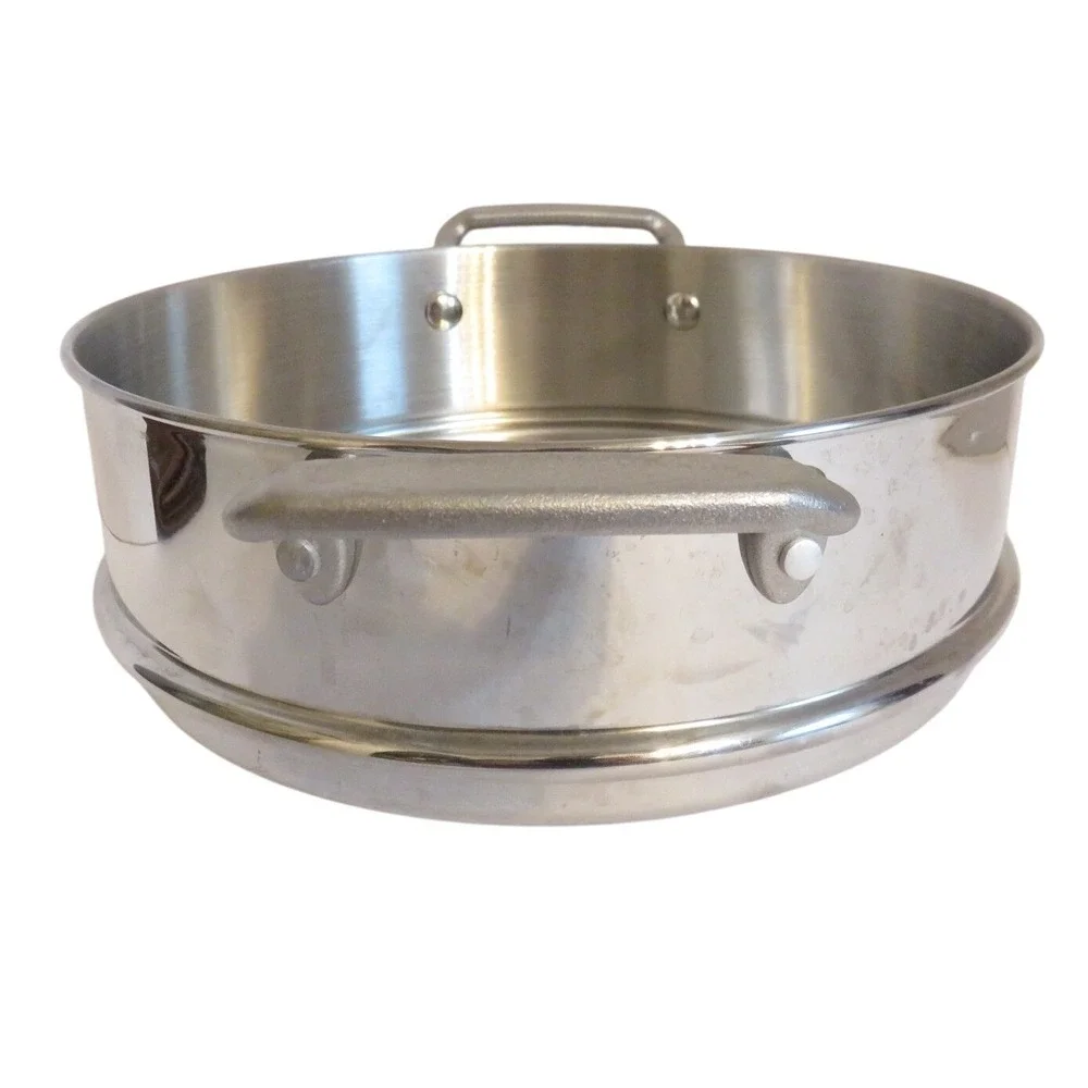Member's Mark Stainless Steel Steamer‎ Basket Insert Dual Handle NSF 80105/029